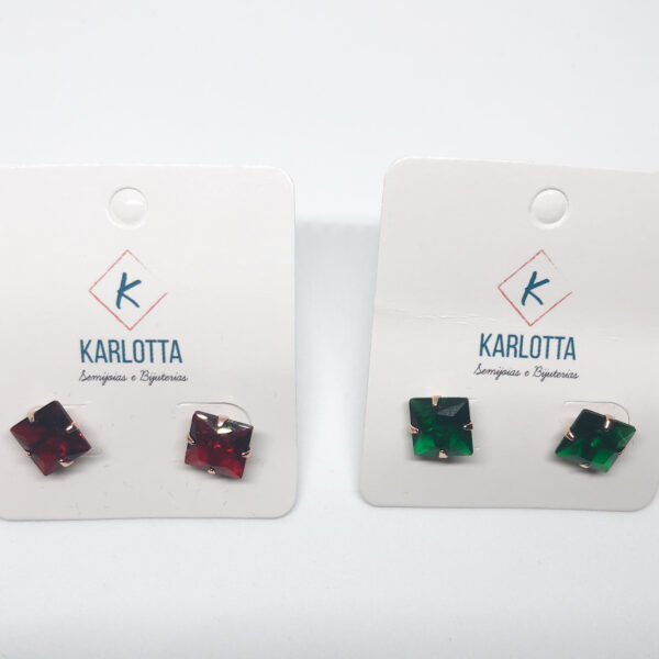 Brinco Karlotta Liz Folheado Ouro Rosé 18K