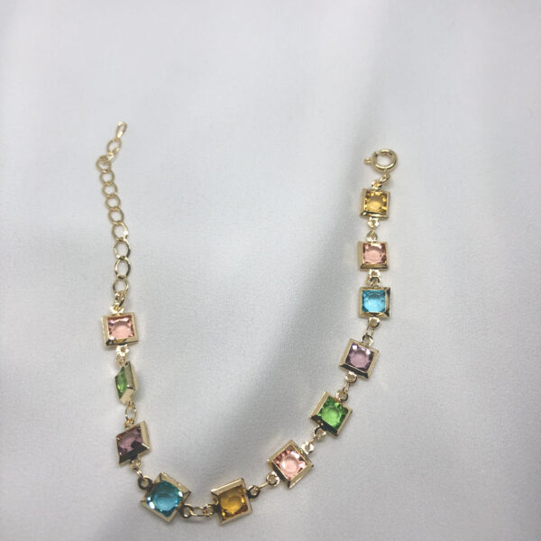 Pulseira Karlotta Fatima Folheado Ouro 18K