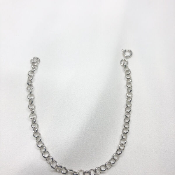 Pulseira Karlotta Vânia Folheado Rodio Branco