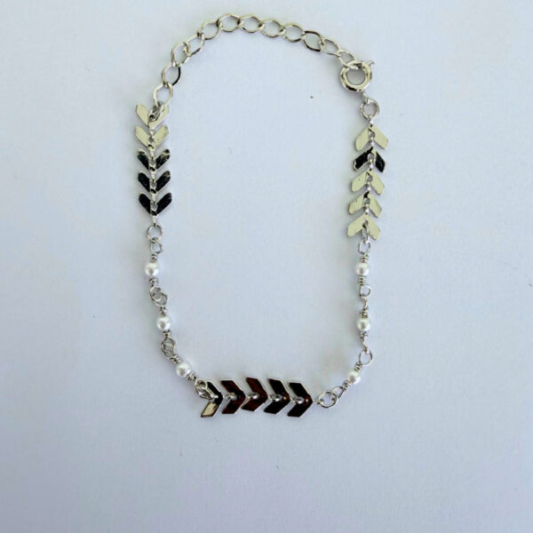 Pulseira Karlotta Juliette Banhado a Ródio