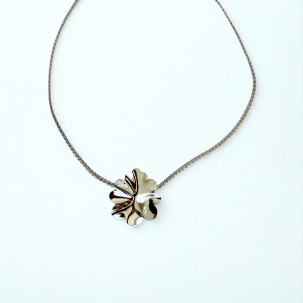 Chocker Maria Clara Folheada a Ródio