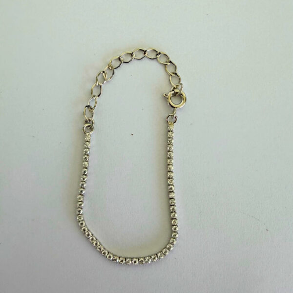 Pulseira Karlotta Fabia Banhado a Ródio