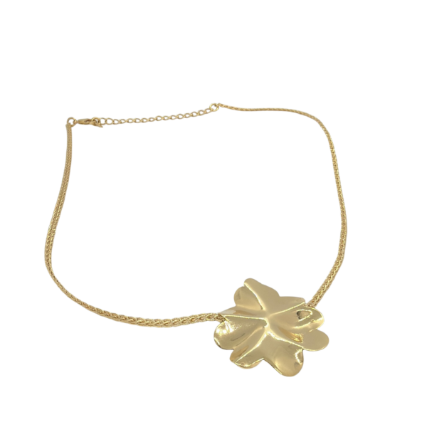 Chocker Maria Clara Folheada a Ouro 18k