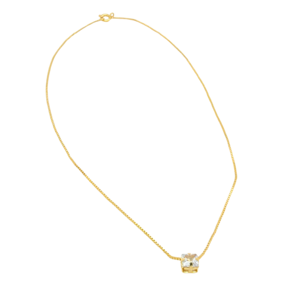 Corrente Larissa  Banhado a Ouro 18k