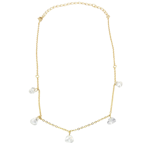 Corrente Carina Banhado a Ouro 18k