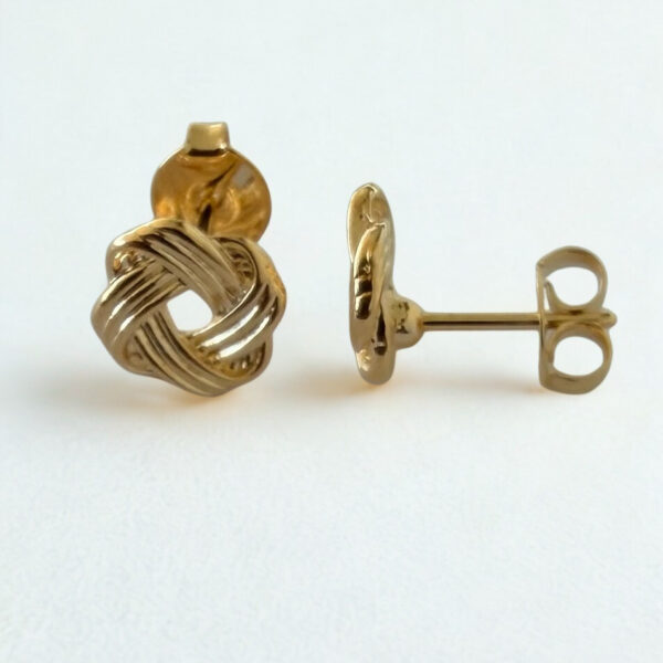 Brinco Karlotta Gabi Banhado Ouro 18K