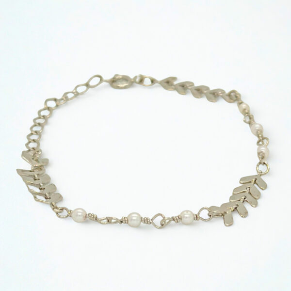 Pulseira Karlotta Juliette Banhado a Ródio