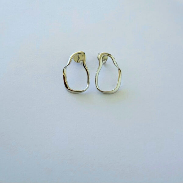 Brinco Karlotta Suzy Argola Banhado a Ródio